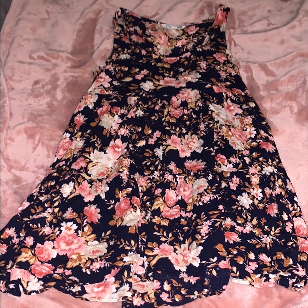 Floral swing dress
